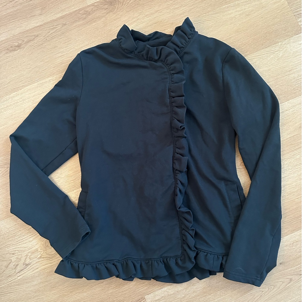 Matilda Jane Black Ruffled Blouse - Picture 2 of 3